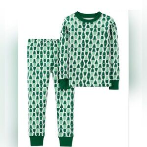 Carters holiday family matching pj holiday trees